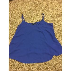 Flowy Blue Tank